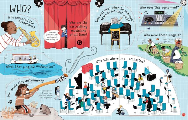 Lift-the-flap Questions and Answers About Music