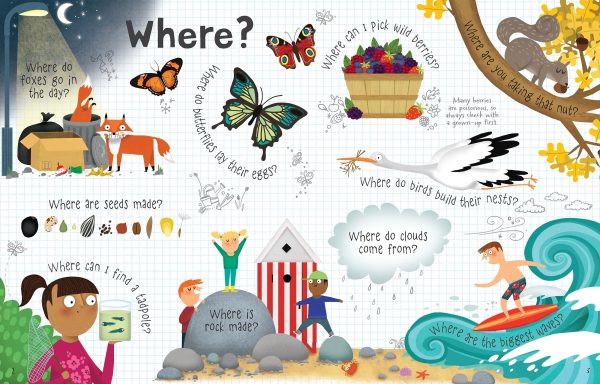 Lift-the-flap Questions and Answers about Nature