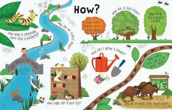 Lift-the-flap Questions and Answers about Nature