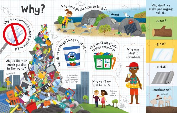 Lift-the-Flap Questions and Answers about Plastic
