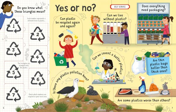 Lift-the-Flap Questions and Answers about Plastic
