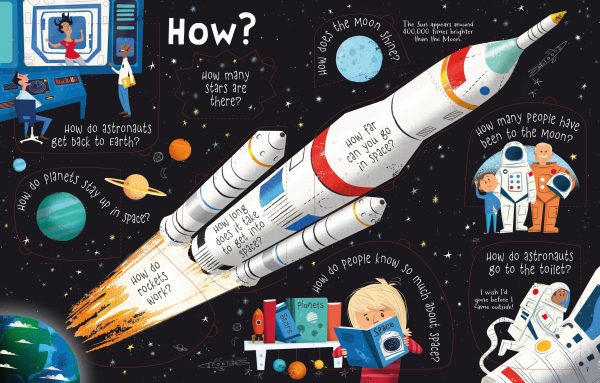 Lift-the-flap Questions and Answers about Space
