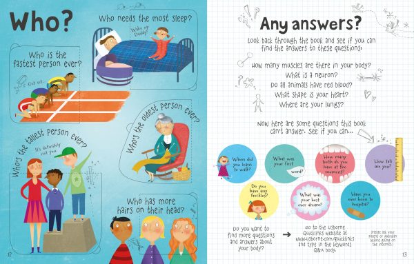Lift-the-flap Questions and Answers about your Body