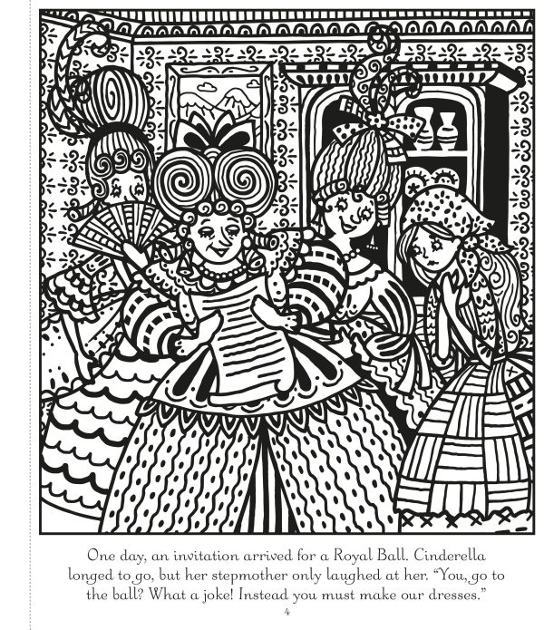 Cinderella Magic Painting Book