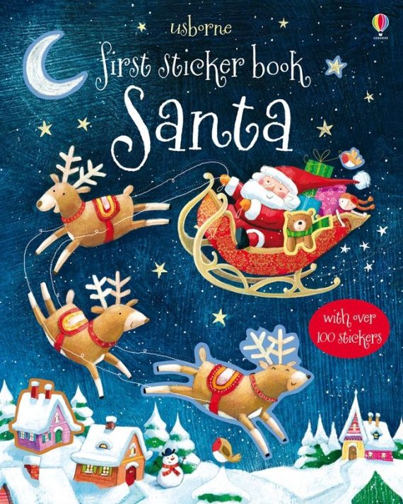 First Sticker Book Santa