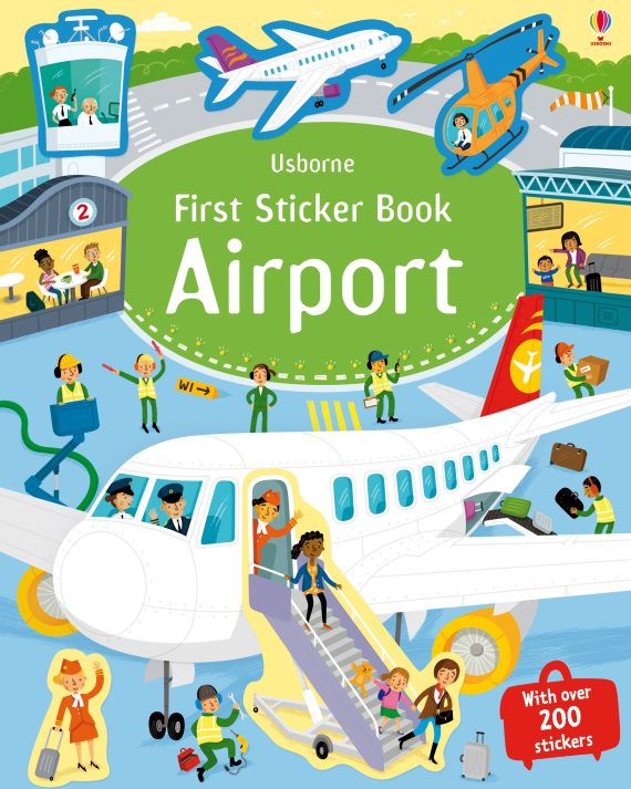First Sticker Book Airport