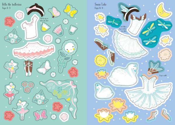 Little Sticker Dolly Dressing Ballerina