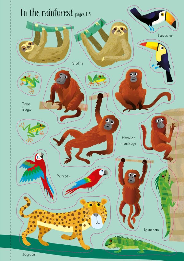 Little First Stickers Animals