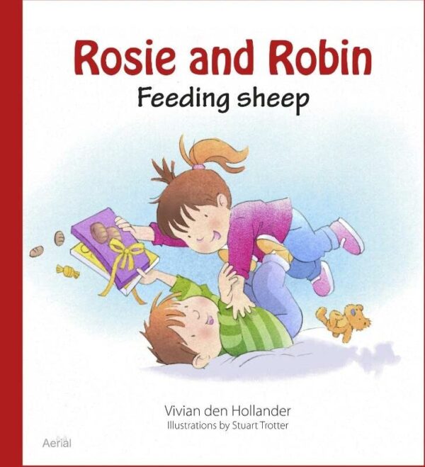 Rosie & Robin Feeding Sheep