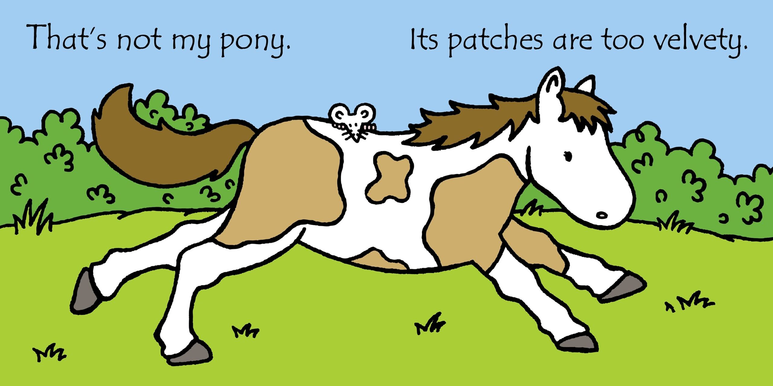 That's not my pony…