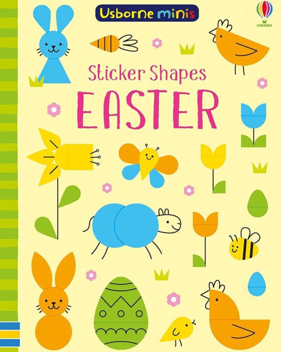 Sticker Shapes Easter (Usborne Minis)