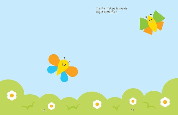 Sticker Shapes Easter (Usborne Minis)