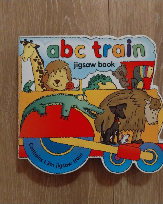 ABC train jigsaw book