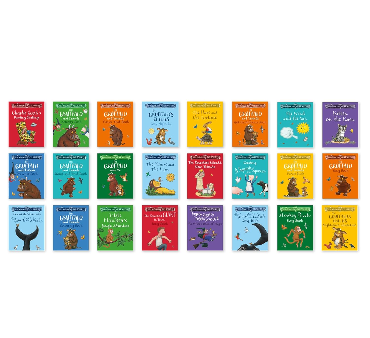 The Gruffalo and Friends Advent Calendar Book Collection: New for 2025! Count down to Christmas with 24 mini activity books